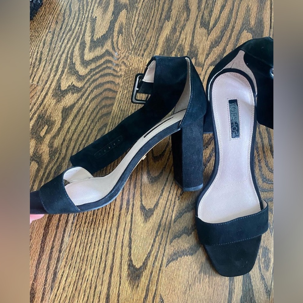 Topshop Black Heels